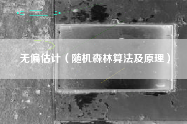 无偏估计（随机森林算法及原理）