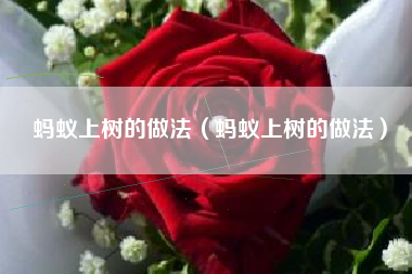 蚂蚁上树的做法（蚂蚁上树的做法）