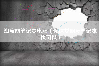 淘宝网笔记本电脑(你送女朋友笔记本也可以)