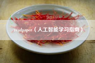 readpaper(人工智能学习指南)