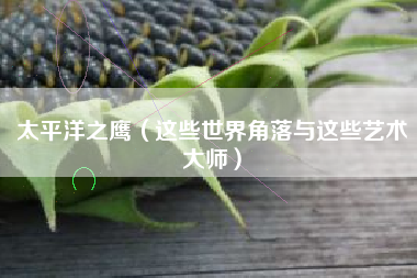 太平洋之鹰(这些世界角落与这些艺术大师)
