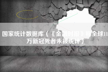 国家统计数据库（《金融时报》称全球11万新冠死者未被统计）