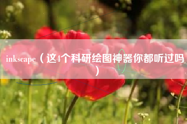 inkscape（这4个科研绘图神器你都听过吗）