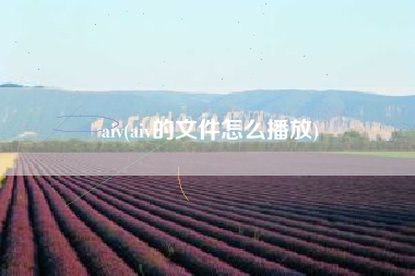 aiv(aiv的文件怎么播放)