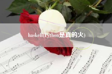 haskell(Python是真的火)
