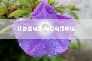 计数器电路(马灯电路原理)