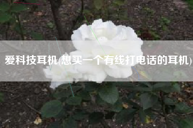爱科技耳机(想买一个有线打电话的耳机)