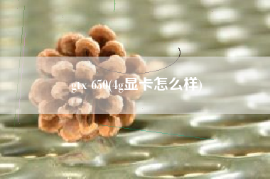 详细阅读:gtx 650(4g显卡怎么样) gtx 650(4g显卡怎么样)