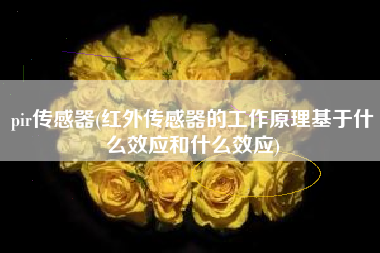 pir传感器(红外传感器的工作原理基于什么效应和什么效应)