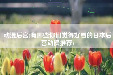 动漫后宫(有哪些你们觉得好看的日本后宫动漫推荐)