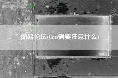 动易论坛(Cms需要注意什么)