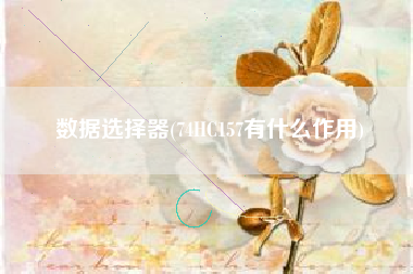 数据选择器(74HC157有什么作用)