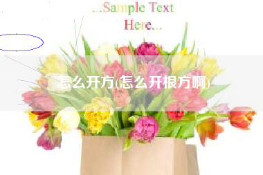 怎么开方(怎么开根方啊)