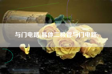 与门电路(晶体二极管与门电路)