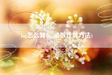 log怎么算(log函数计算方法)