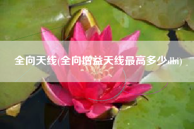 全向天线(全向增益天线最高多少dbi)