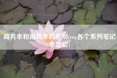 商务本和游戏本的区别(rog各个系列笔记本定位)