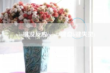 win键没反应(win10键盘h键失灵)