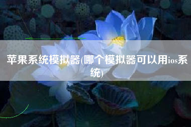 苹果系统模拟器(哪个模拟器可以用ios系统)