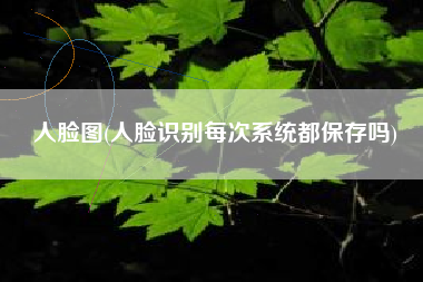 人脸图(人脸识别每次系统都保存吗)