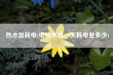 热水器耗电(电热水器一天耗电是多少)
