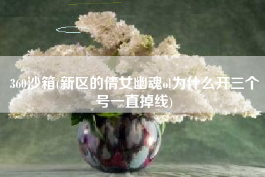 360沙箱(新区的倩女幽魂ol为什么开三个号一直掉线)