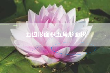 五边形面积五角形面积