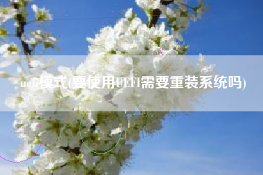 uefi模式(要使用UEFI需要重装系统吗)