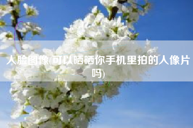 人脸图像(可以晒晒你手机里拍的人像片吗)