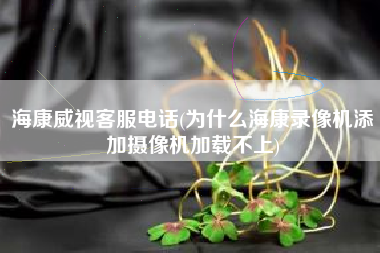 海康威视客服电话(为什么海康录像机添加摄像机加载不上)