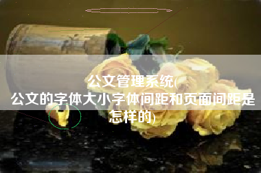 公文管理系统(
公文的字体大小字体间距和页面间距是怎样的) 公文管理系统(
公文的字体大小字体间距和页面间距是怎样的)