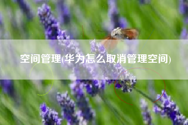 空间管理(华为怎么取消管理空间)