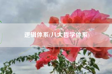 逻辑体系(八大哲学体系)