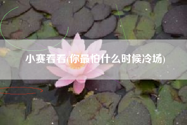 小赛看看(你最怕什么时候冷场)