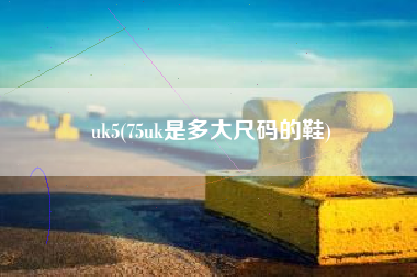 uk5(75uk是多大尺码的鞋)