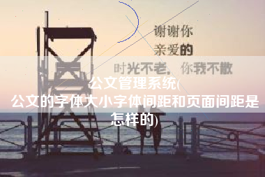 公文管理系统(
公文的字体大小字体间距和页面间距是怎样的) 公文管理系统(
公文的字体大小字体间距和页面间距是怎样的)