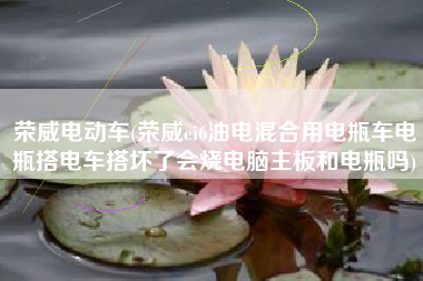 荣威电动车(荣威ei6油电混合用电瓶车电瓶搭电车搭坏了会烧电脑主板和电瓶吗)