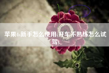 苹果4s新手怎么使用(开车不熟练怎么试驾)
