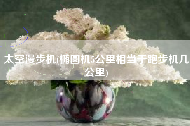 太空漫步机(椭圆机5公里相当于跑步机几公里)