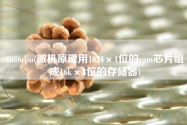8086cpu(微机原理用1024×1位的ram芯片组成16k×8位的存储器)