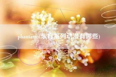 phantasm(东方系列动漫有哪些)
