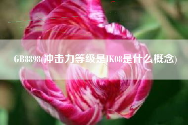 GB8898(冲击力等级是IK08是什么概念)