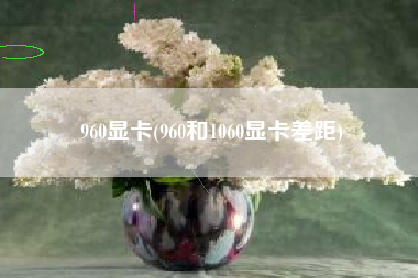 960显卡(960和1060显卡差距)
