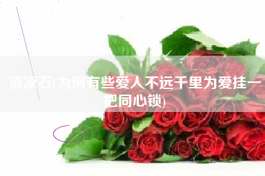 清凉石(为何有些爱人不远千里为爱挂一把同心锁)