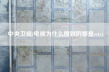 中央卫视(电视为什么搜到的都是cctv)