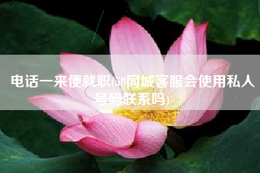 电话一来便就职(58同城客服会使用私人号码联系吗)
