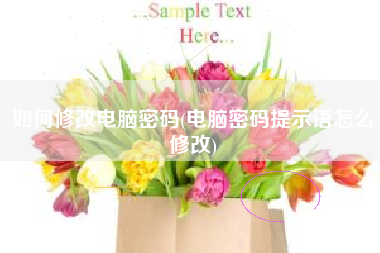如何修改电脑密码(电脑密码提示语怎么修改)