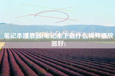 笔记本播放器(笔记本下载什么视频播放器好)