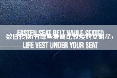 数值转换(有哪些身高比较矮的女明星)