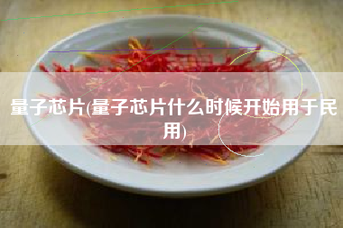 量子芯片(量子芯片什么时候开始用于民用)